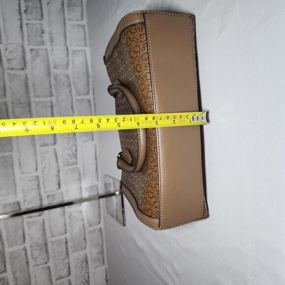 Guess Signature Y2K Mocha Holy Springs medium satchel tote - Picture 7 of 9